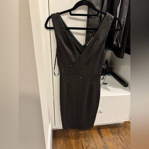 Nikibiki Black Studded Mini Dress